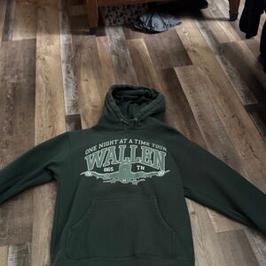 Green Morgan wallet unisex hoodie